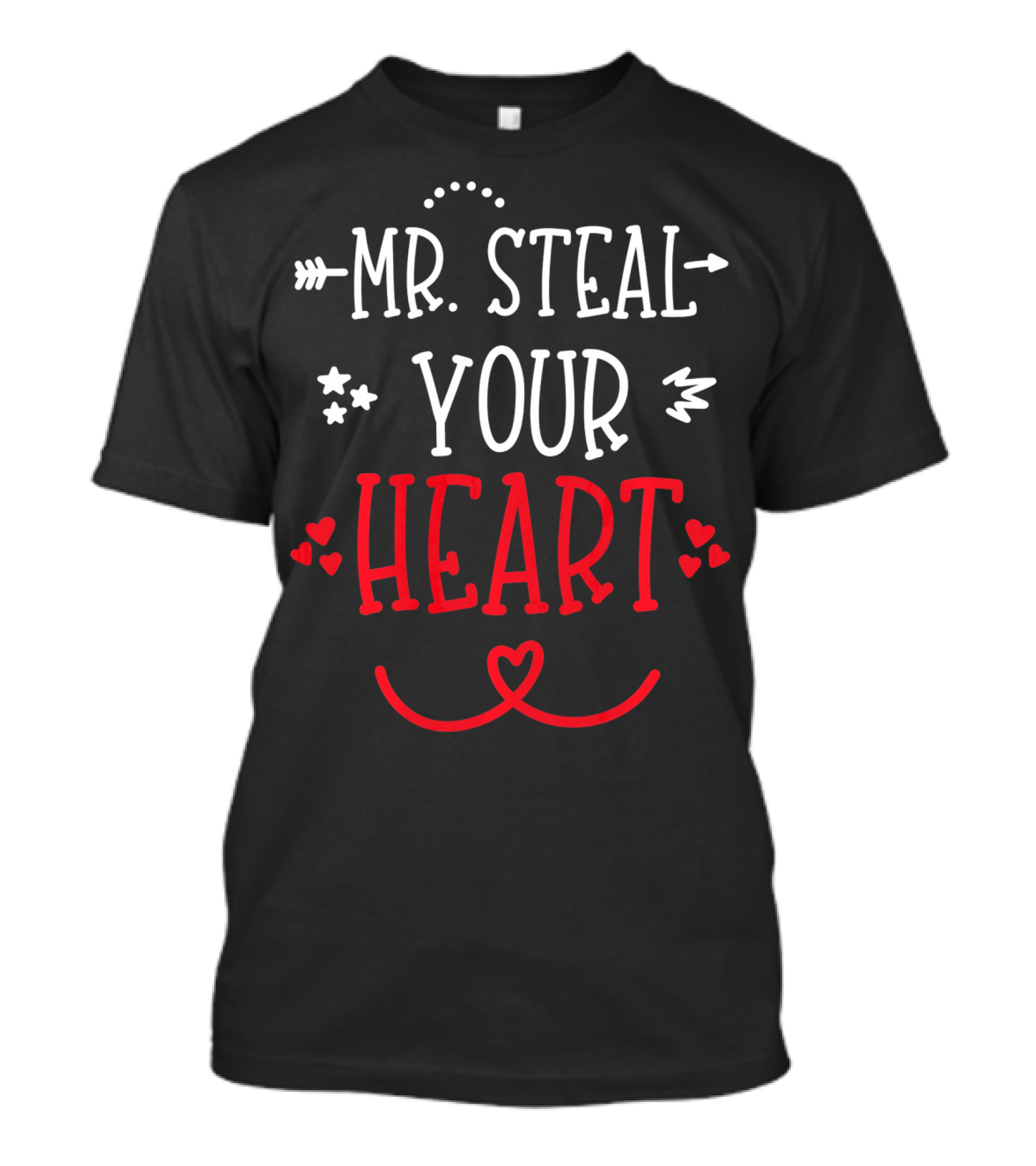 Mr. Steal Your Heart Little Boy Valentine's Day T-Shirt