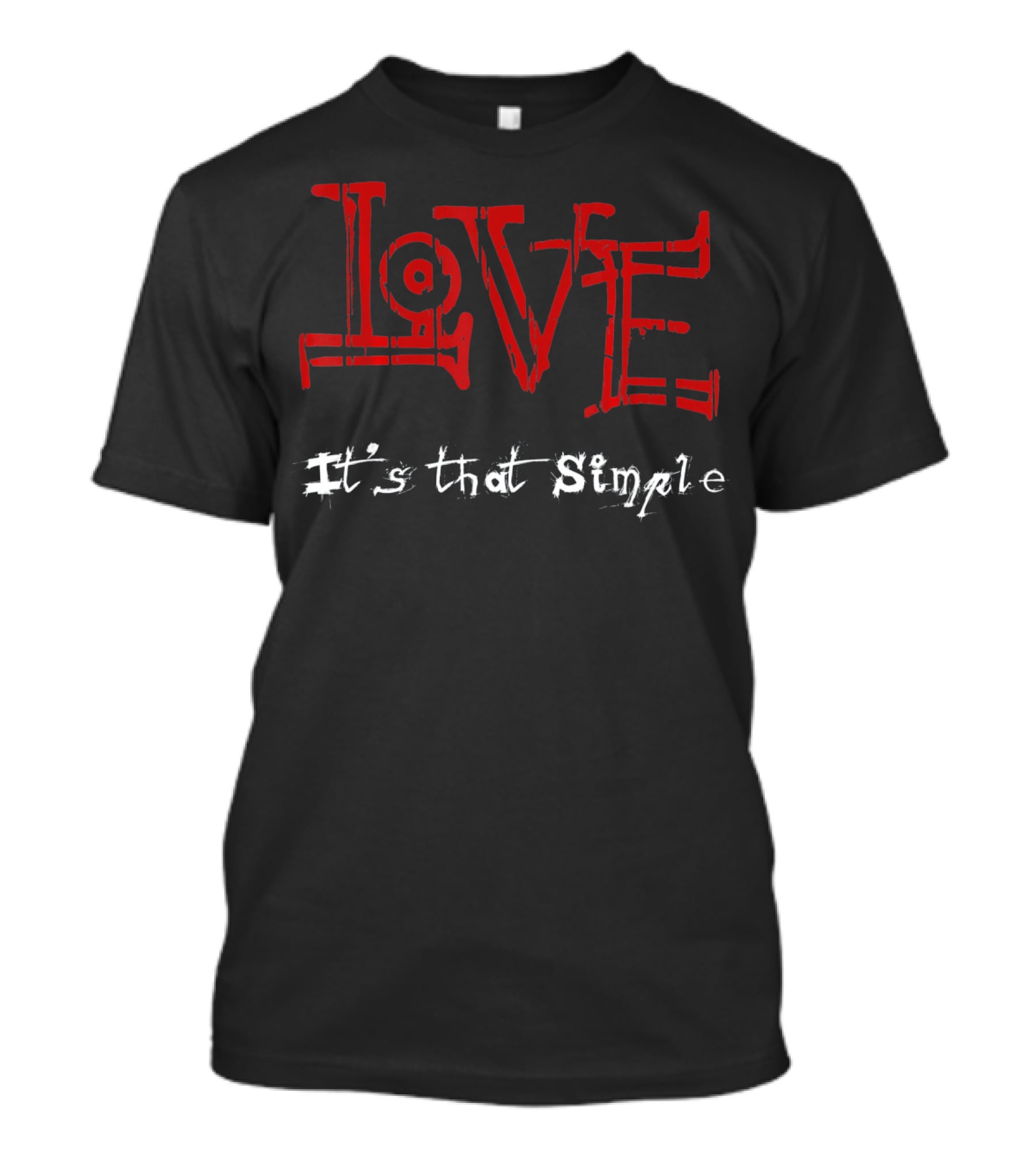 LOVE It's That Simple Valentines T-Shirt