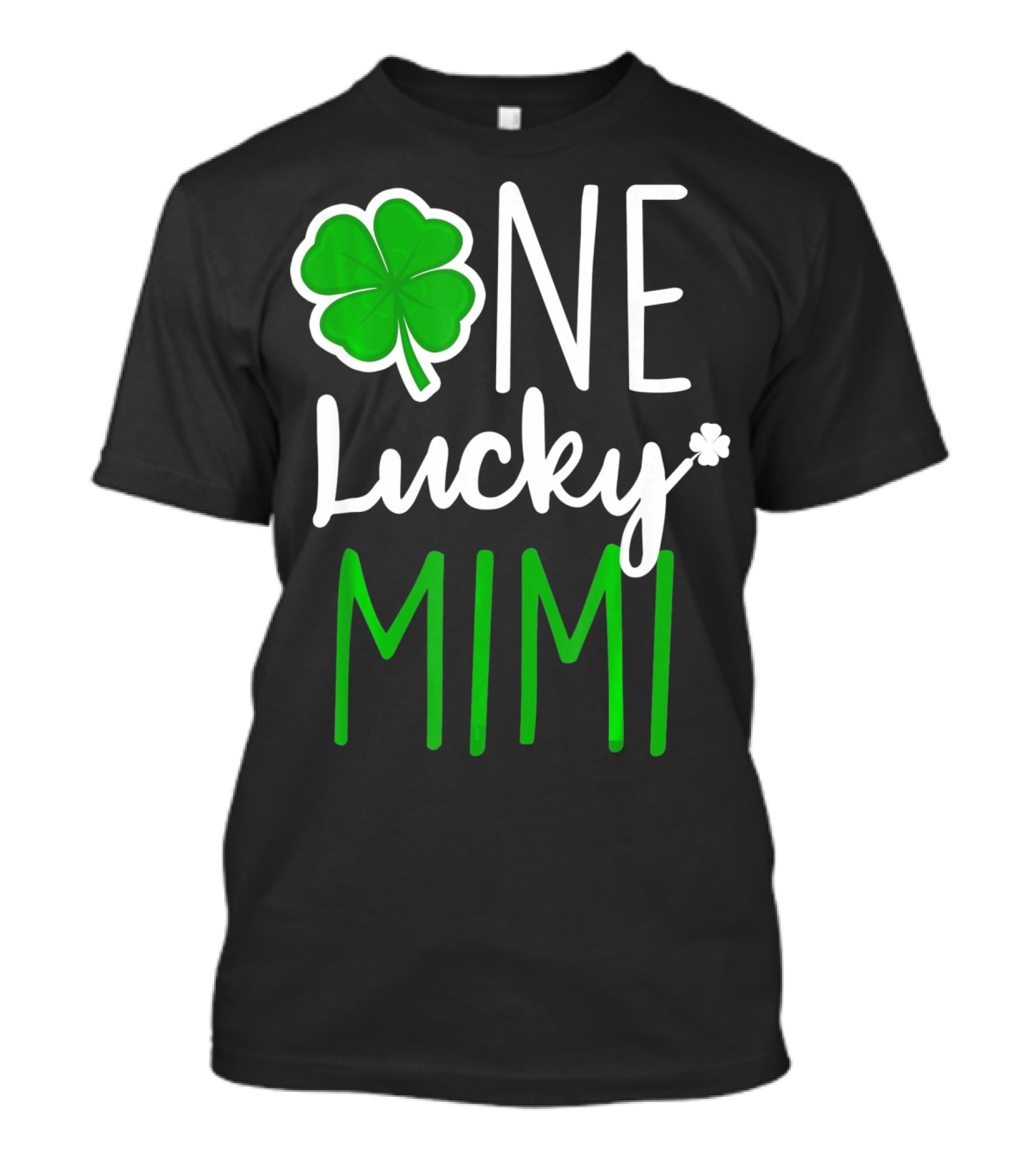 One Lucky Mimi St Patricks Day Shamrock T-Shirt