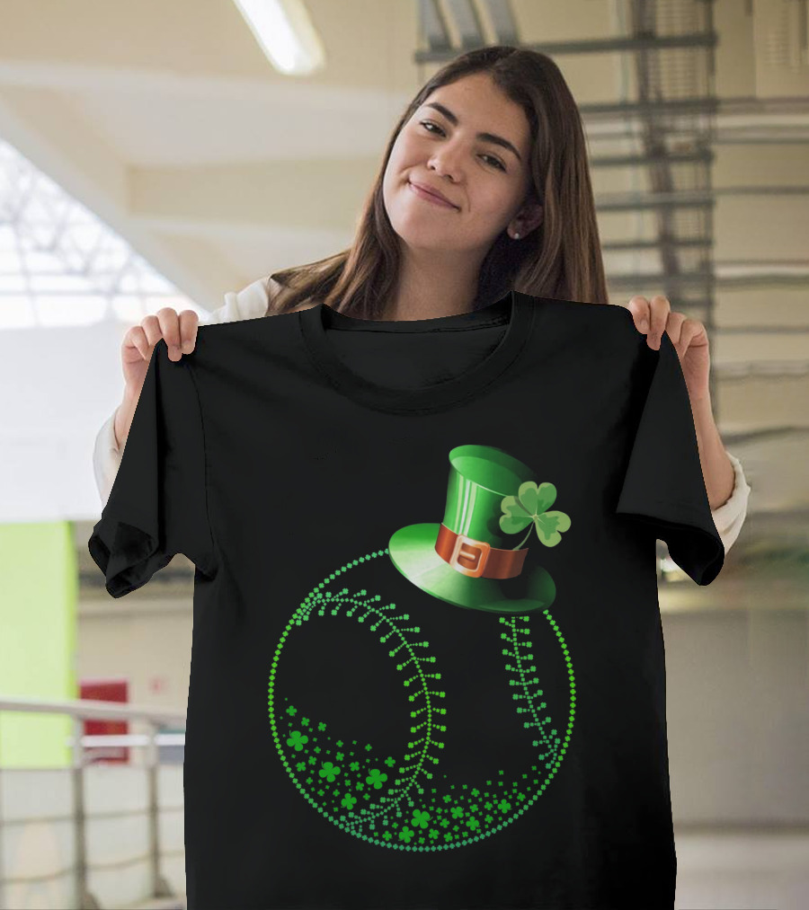 Saint Patricks Day Irish Shamrock Baseball Hat T-Shirt