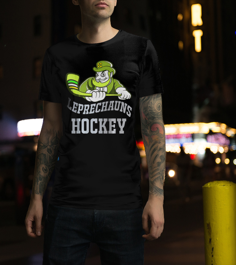Leprechauns Hockey St. Patrick's Player T-Shirt