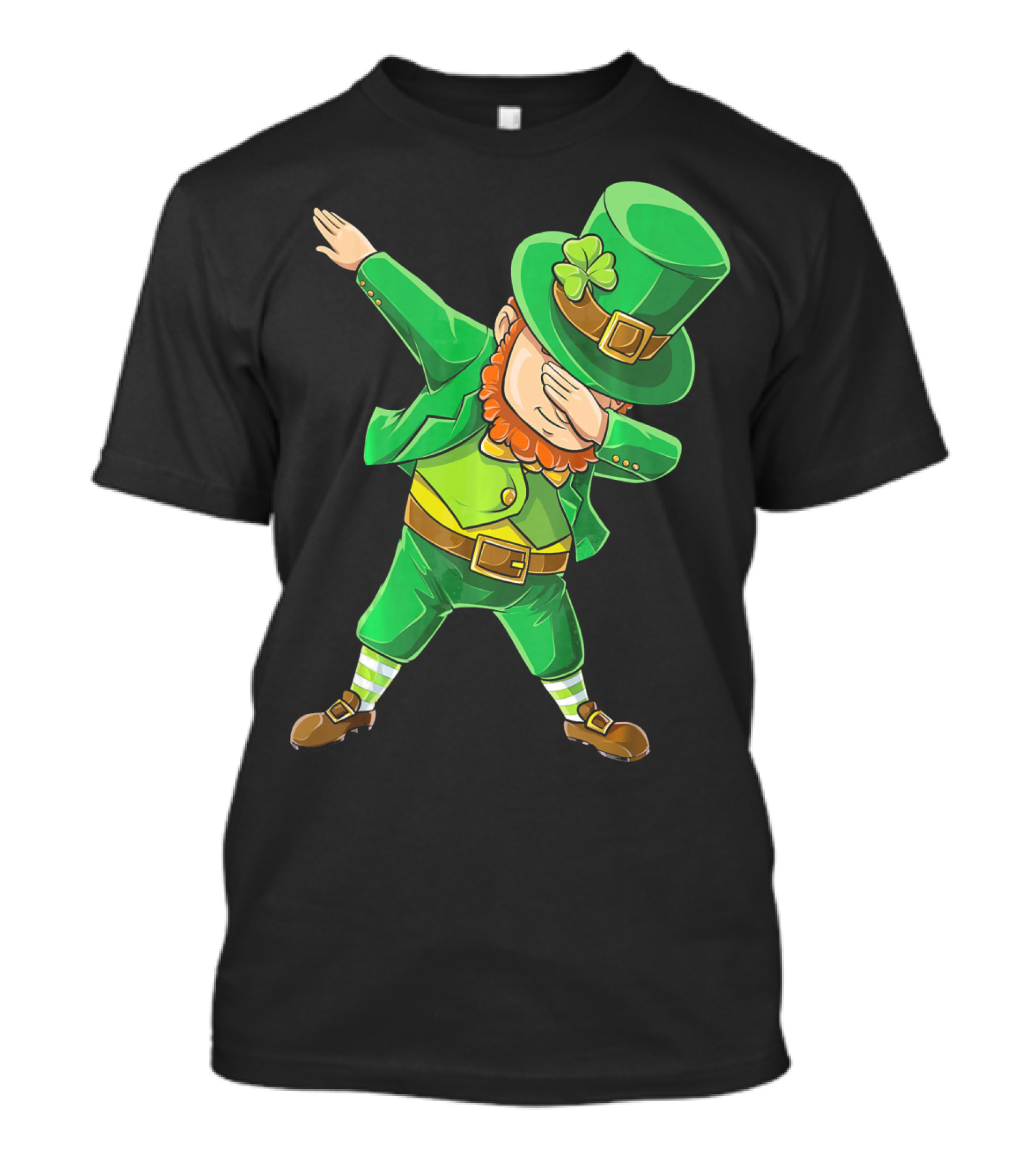 Dabbing Leprechaun St. Patrick's Day Celebration T-Shirt