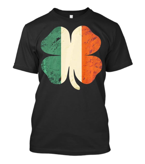 Irish Shamrock Ireland Flag St Patrick's Day T-Shirt