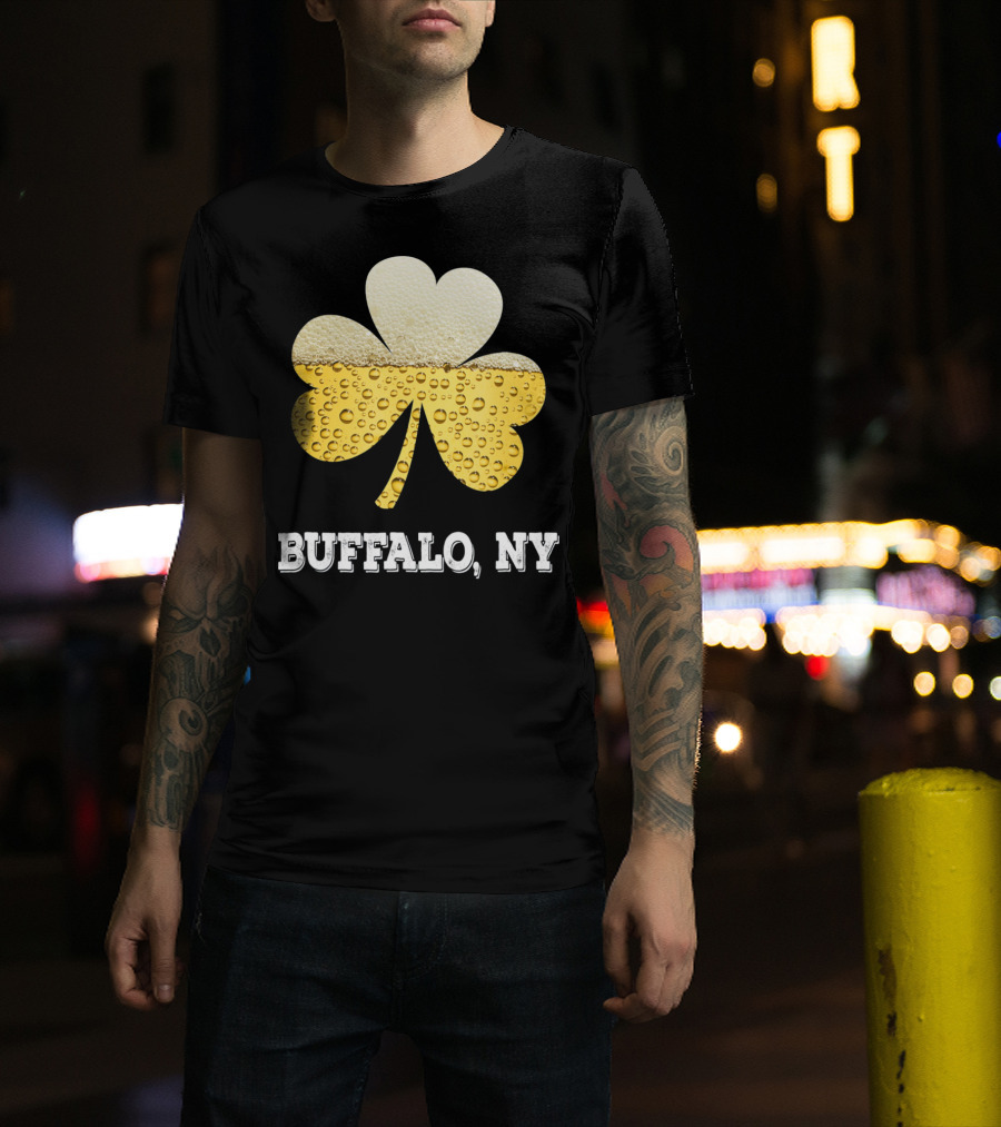 Buffalo NY Shamrock Beer T-Shirt
