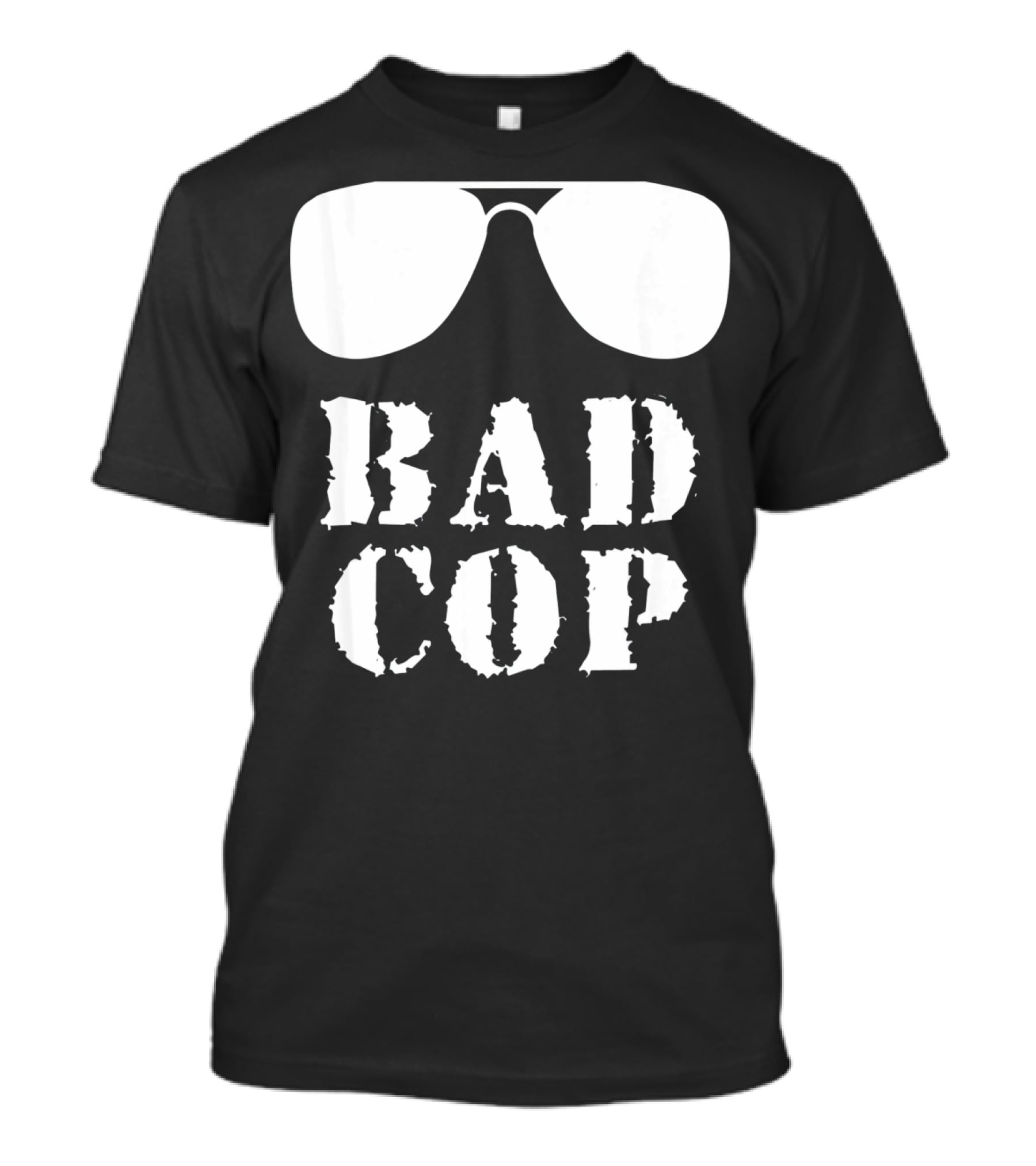 Bad Cop Funny Father And Son Matching Sunglasses T-Shirt