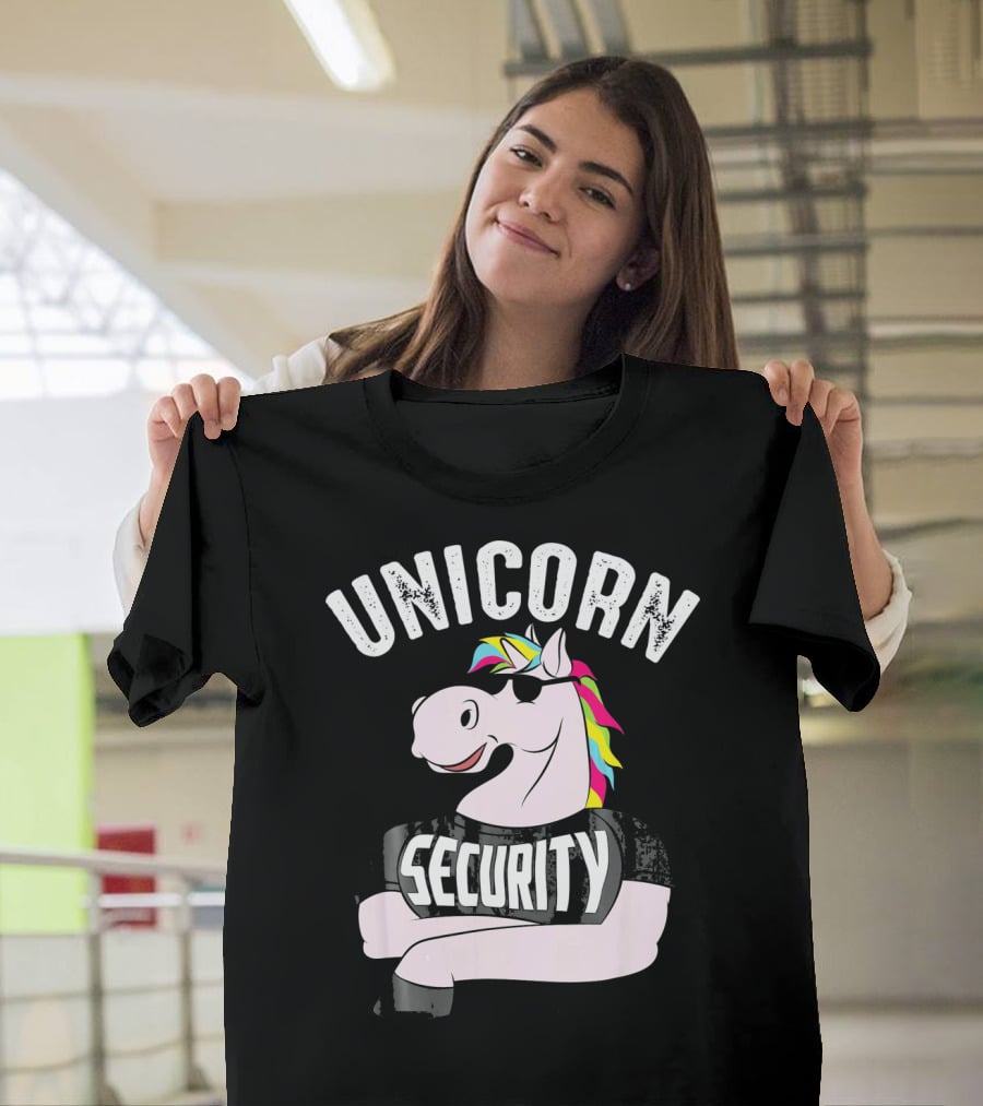 Unicorn Security Shirt For Men Fana T-Shirt