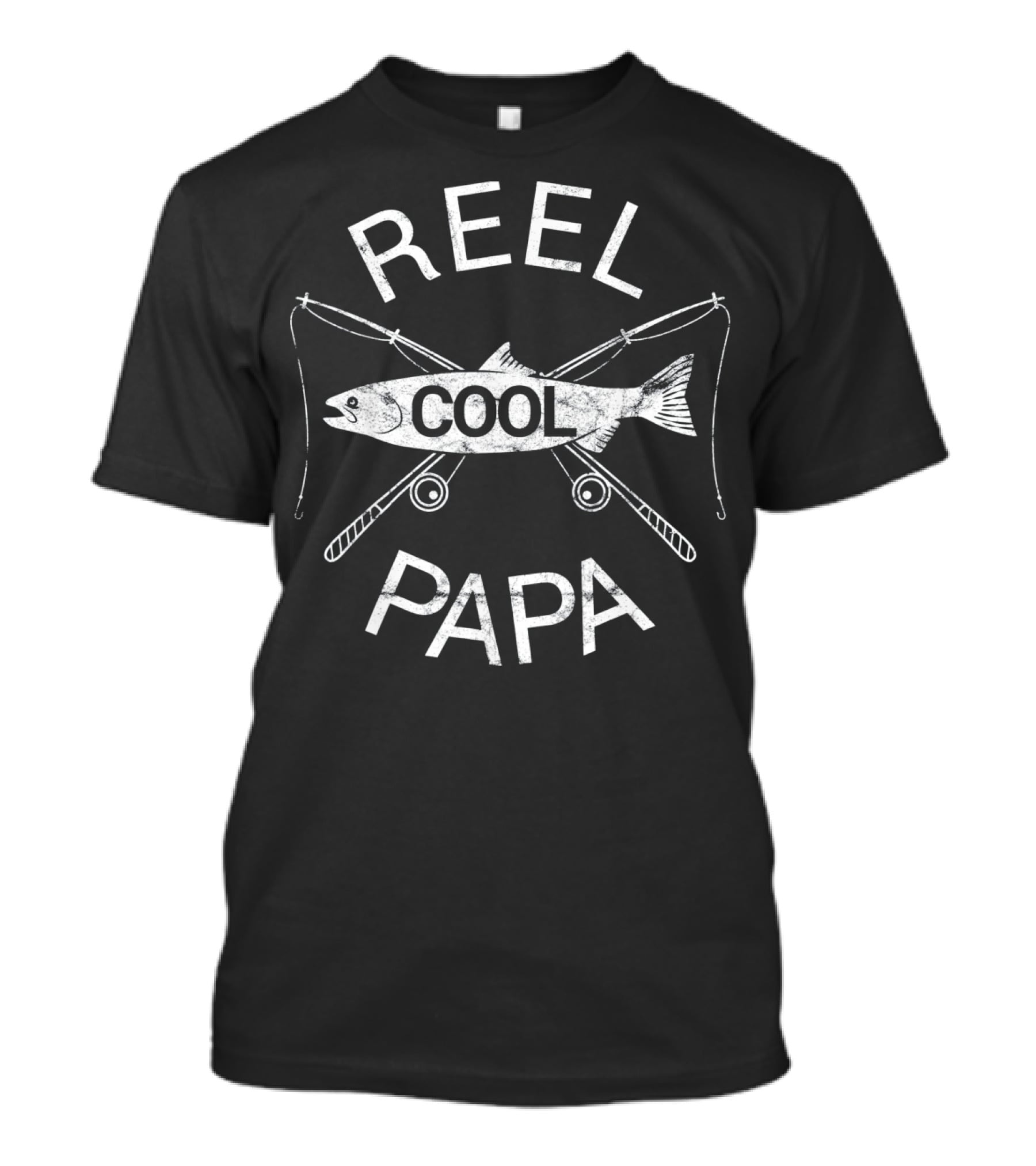 Reel Cool Papa Mens Fishing T-Shirt