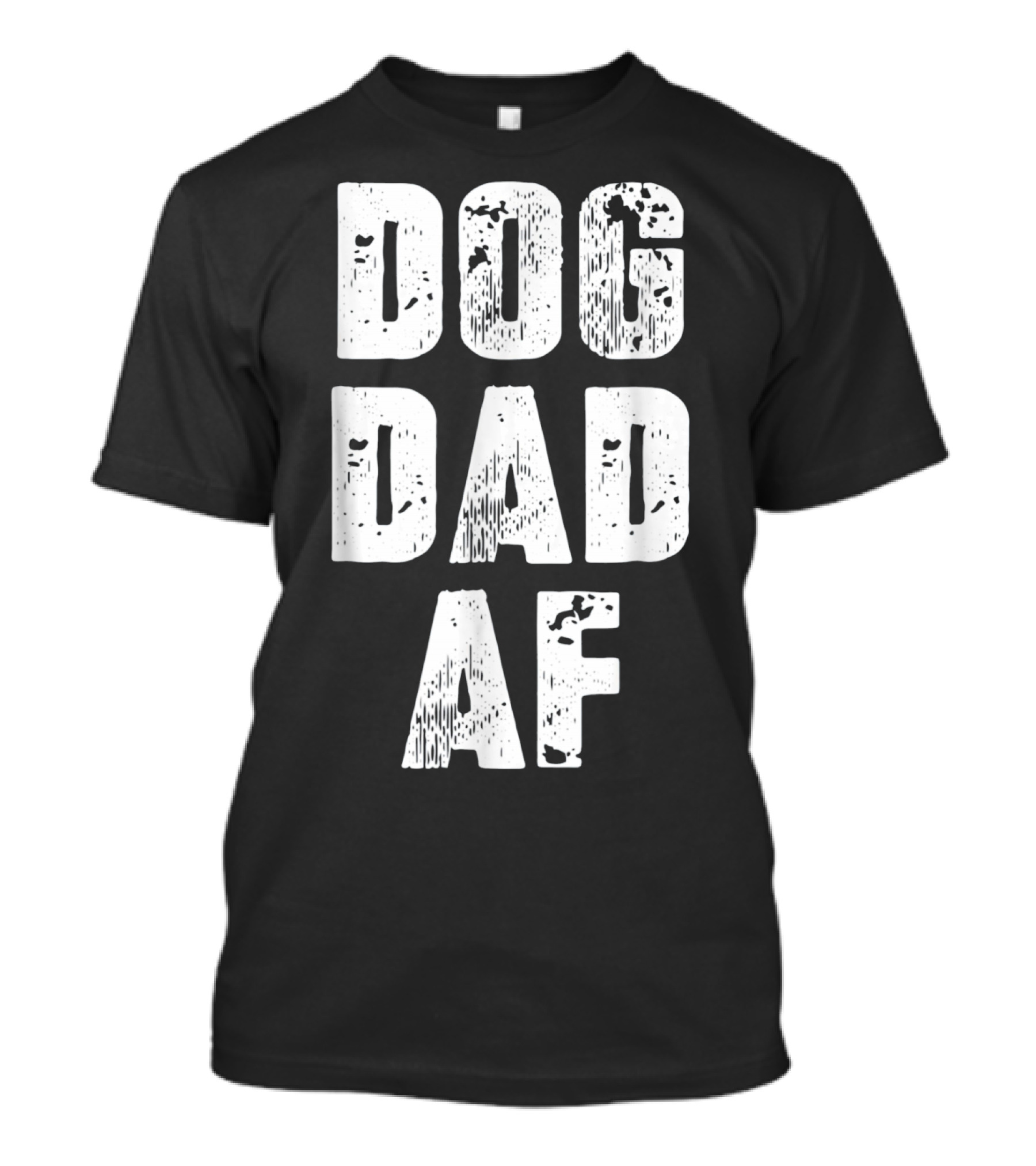 Mens Dog Dad AF Birthday Dad T-Shirt