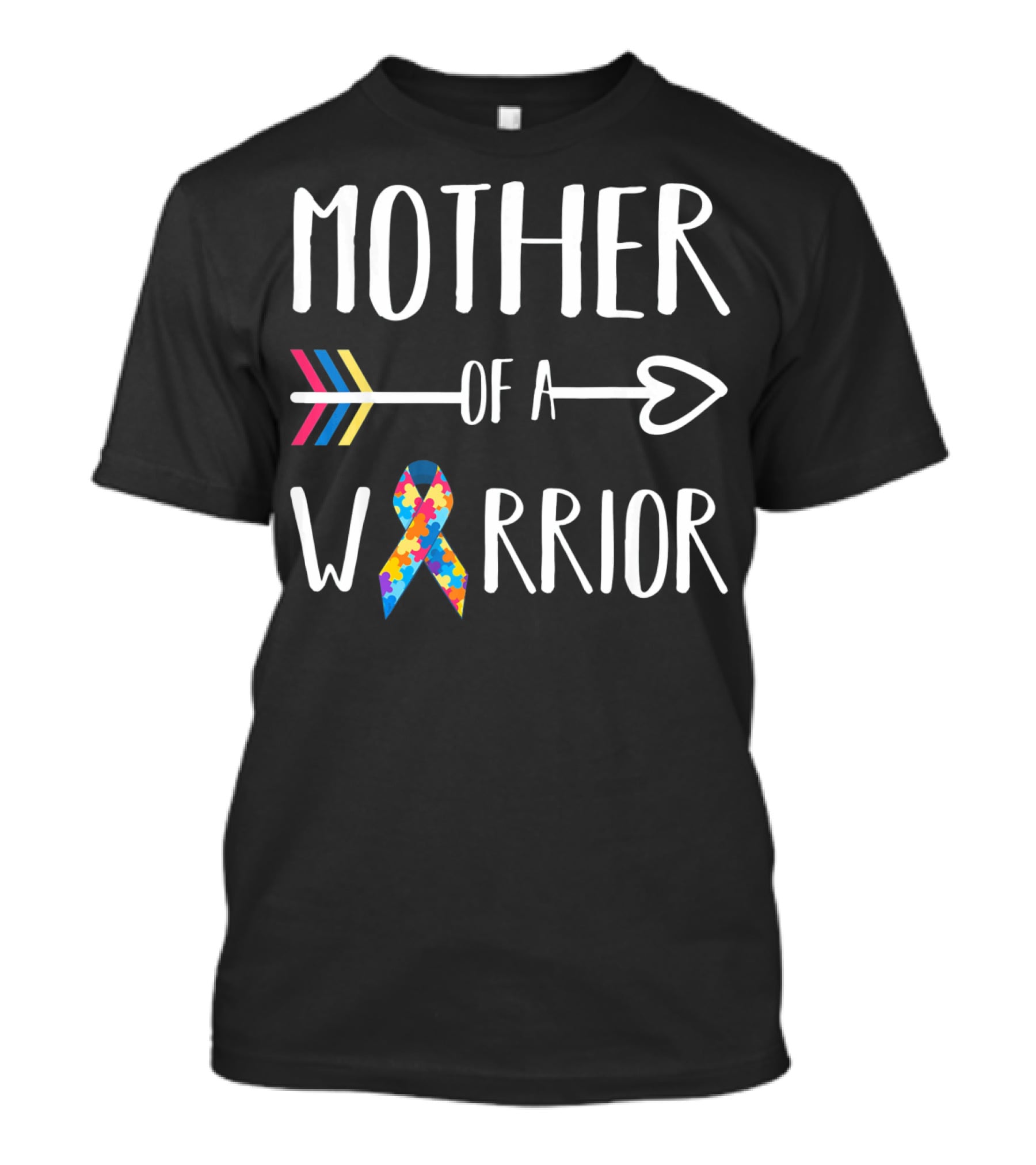 Mother Of A Warrior Autism Awareness Advocate T-Shirt