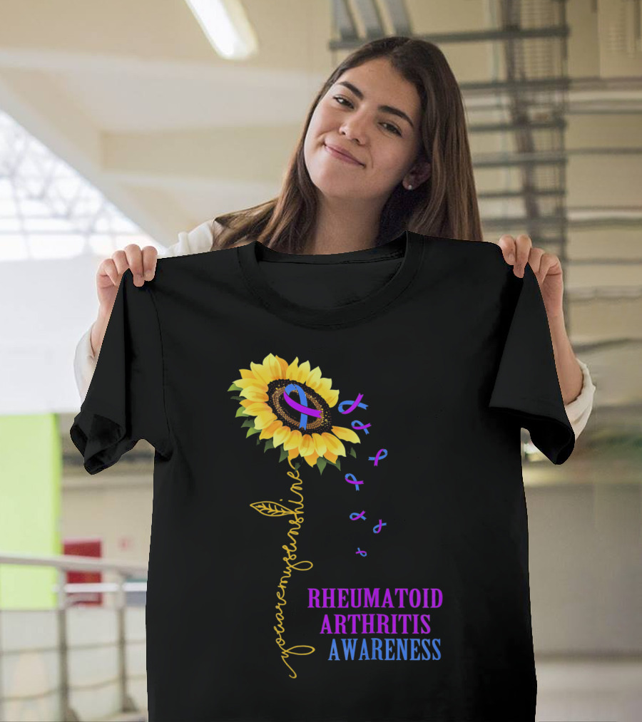You Are My Sunshine Rheumatoid Arthritis Awareness T-Shirt