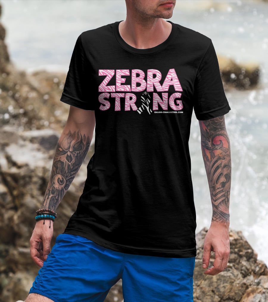 Zebra Strong Ehlers-Danlos Syndromes Ehlers-Danlos T-Shirt