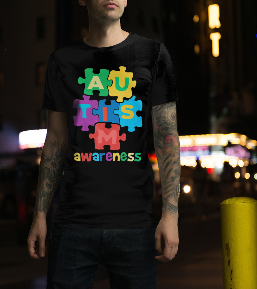 AUTISM Awareness Puzzles T-Shirt
