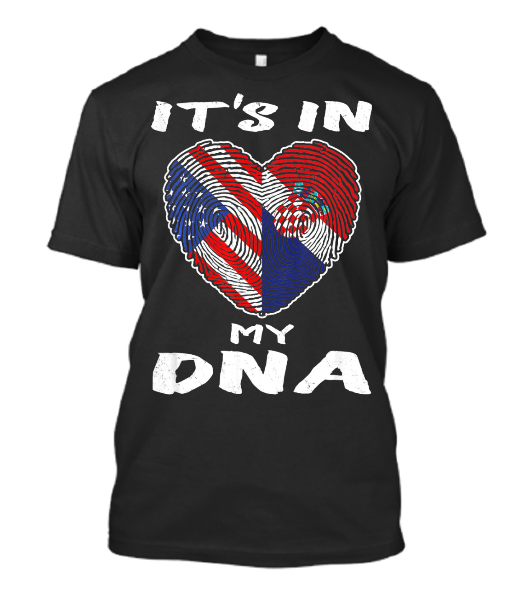 It's In My DNA Croatia Flag Heart Croatian Bira T-Shirt