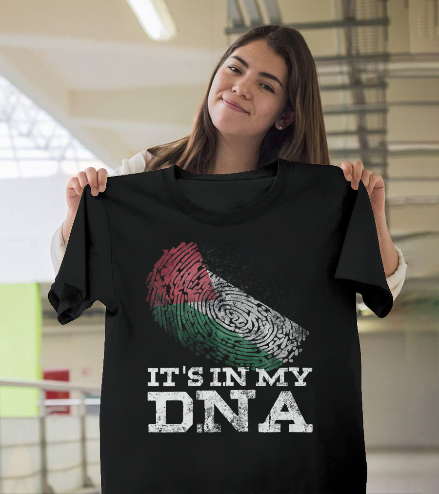 It's In My DNA Palestinian Fingerprint T-Shirt