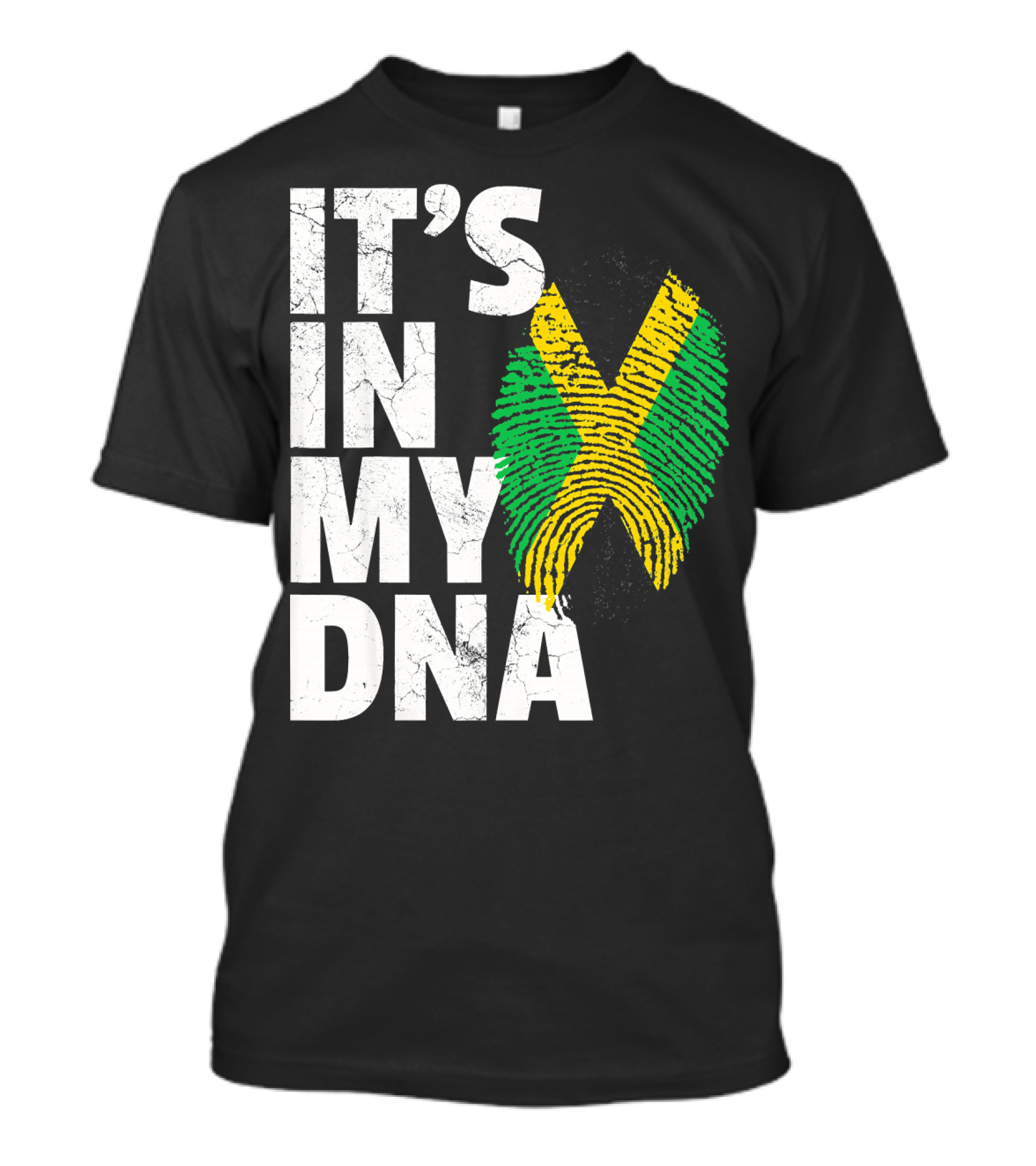 Jamaica Flag It's In My DNA Jamaican Pride Men T-Shirt