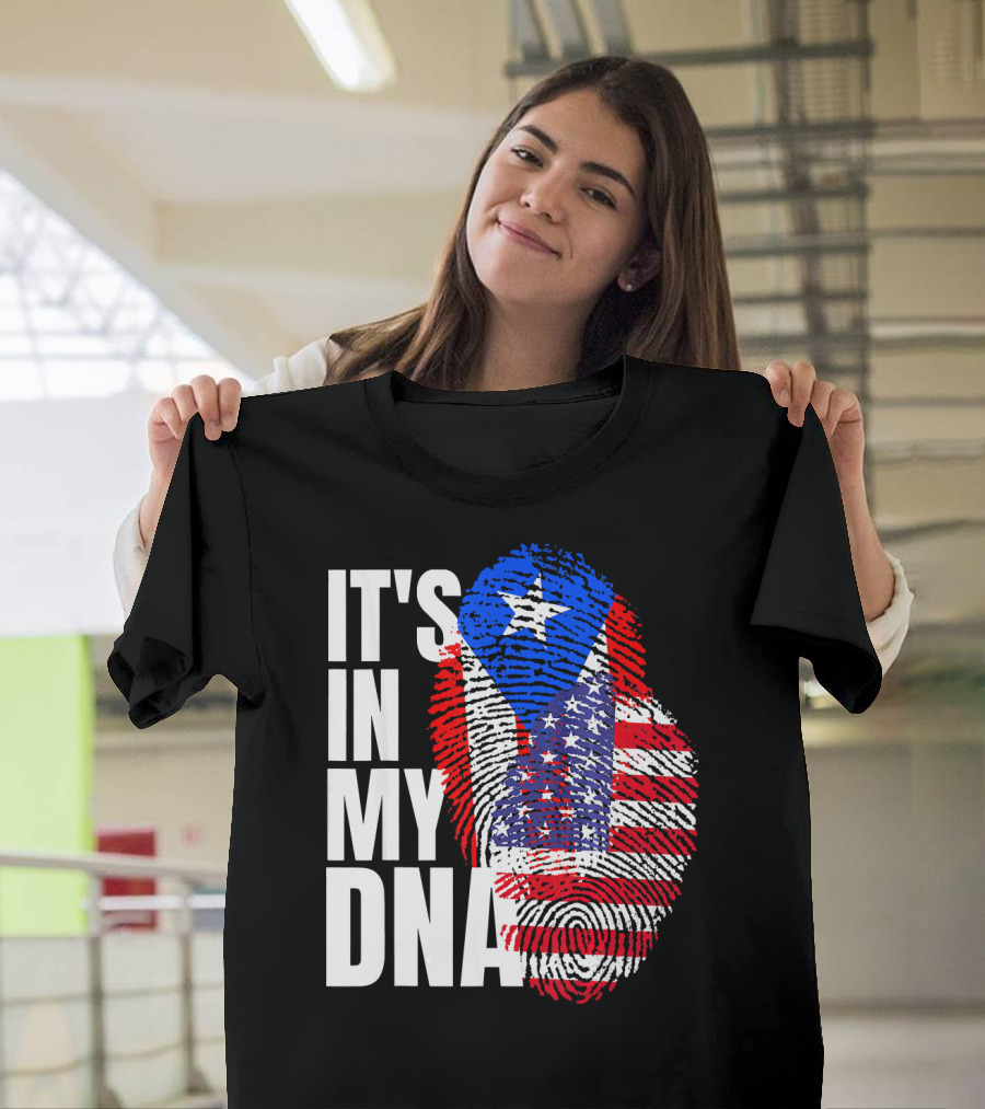 American Puerto Rican It's In My DNA T-Shirt