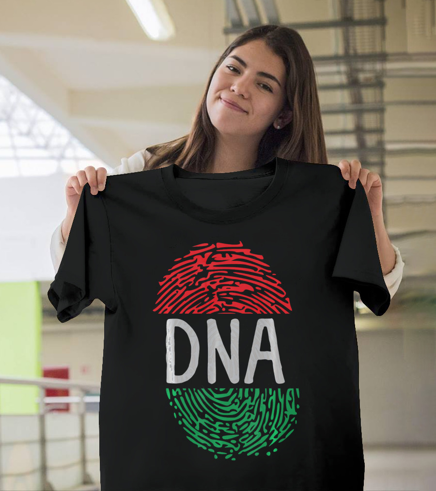 Real Africa DNA Thumbprint Flag T-Shirt