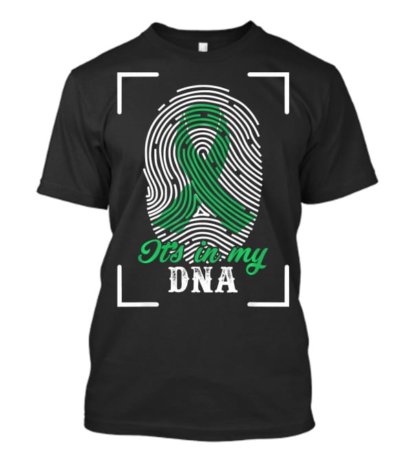 It's In My DNA Depression Awareness Fingerprint T-Shirt