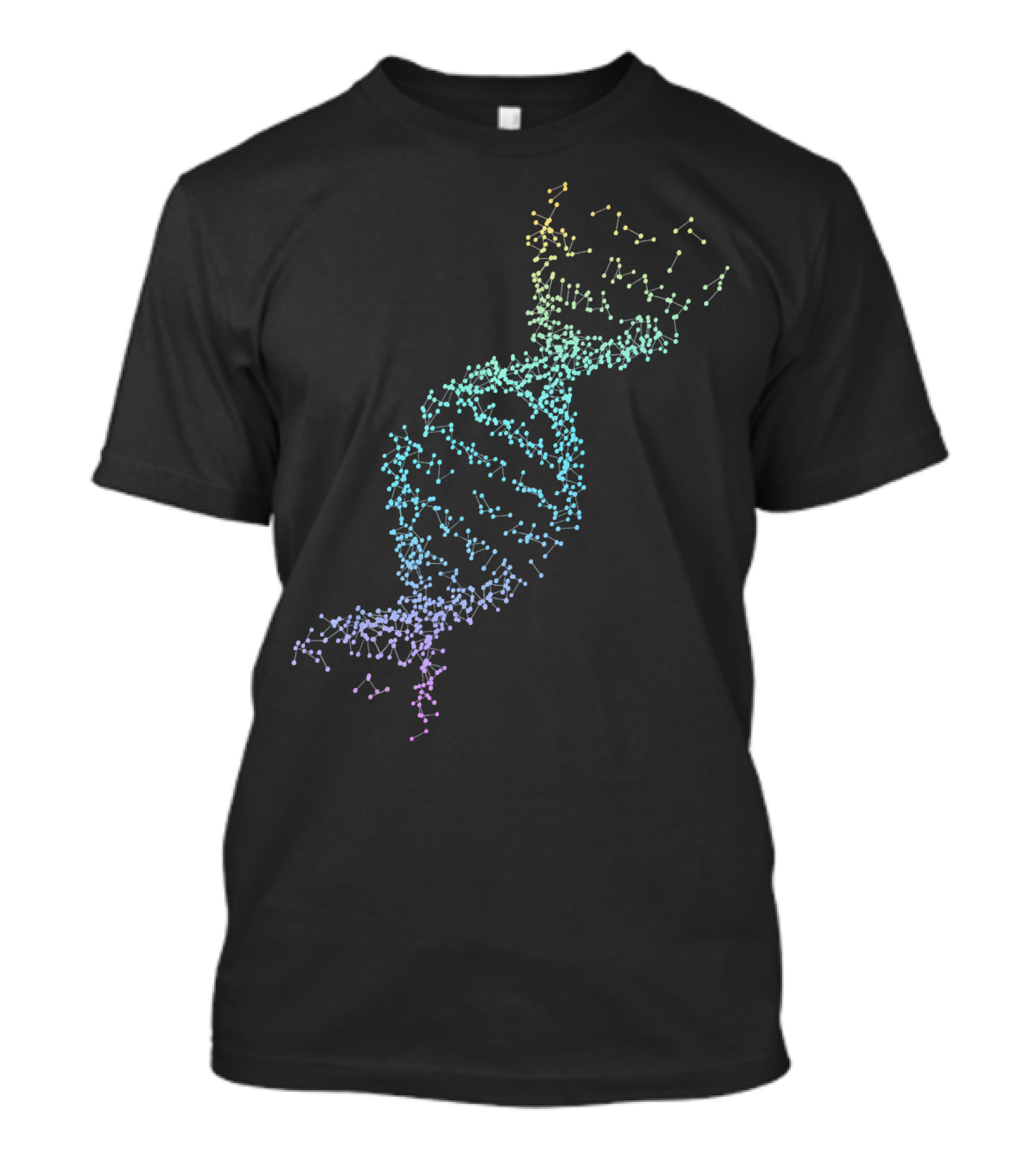 Science DNA Double Helix Molecule Structure Boys Girl T-Shirt