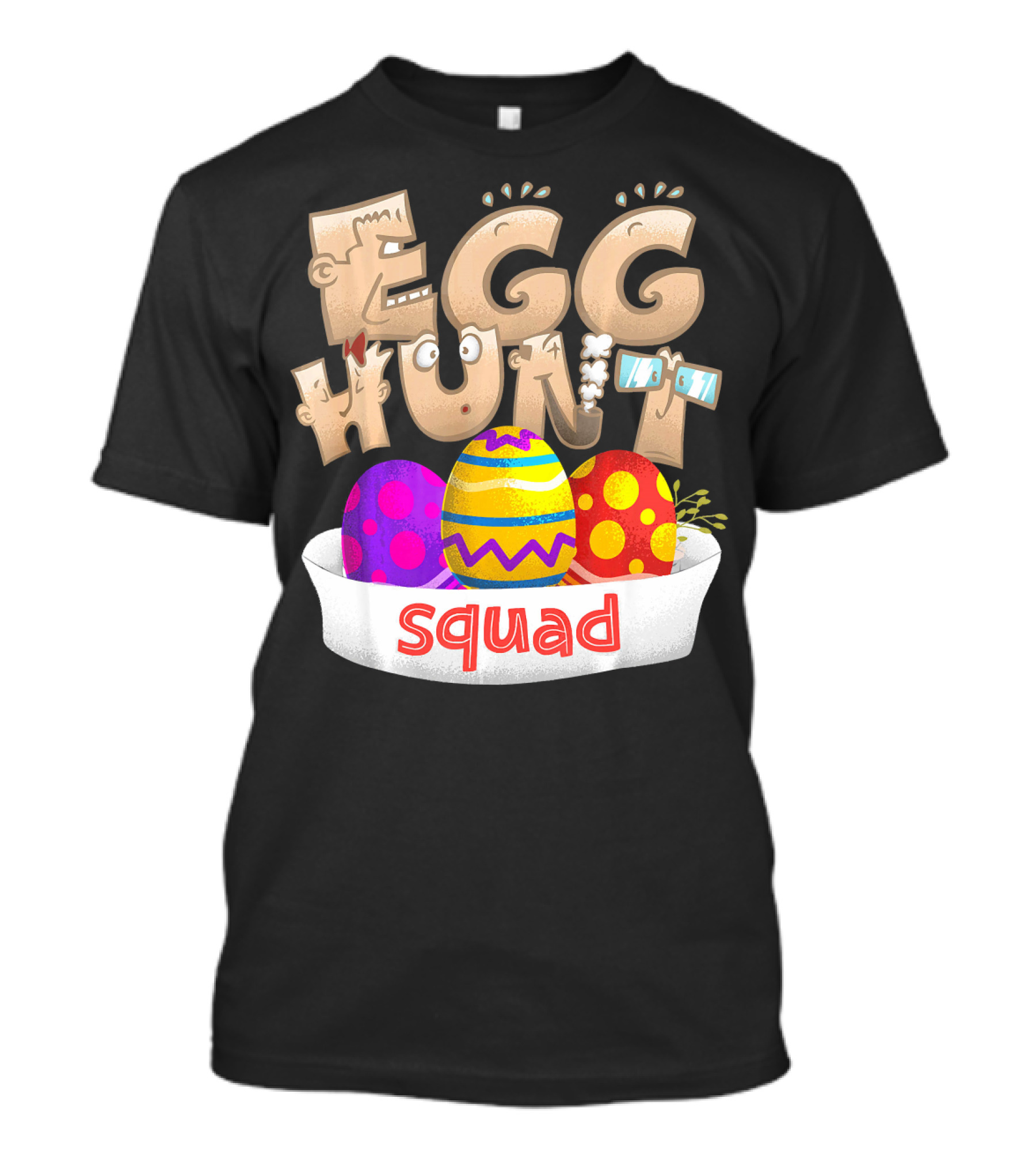 Egg Hunt Squad Cool Easter T-Shirt