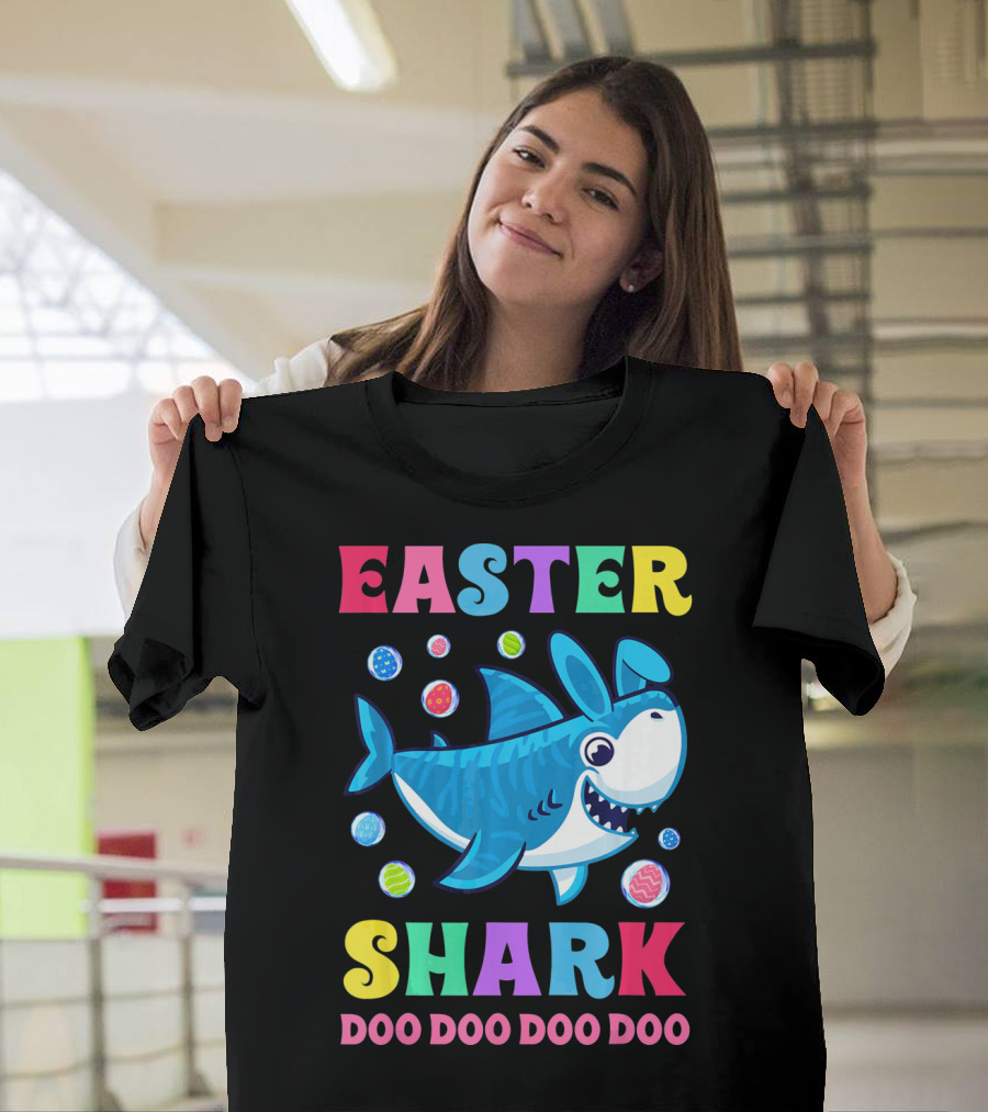 Easter Shark Doo Doo Doo Doo T-Shirt
