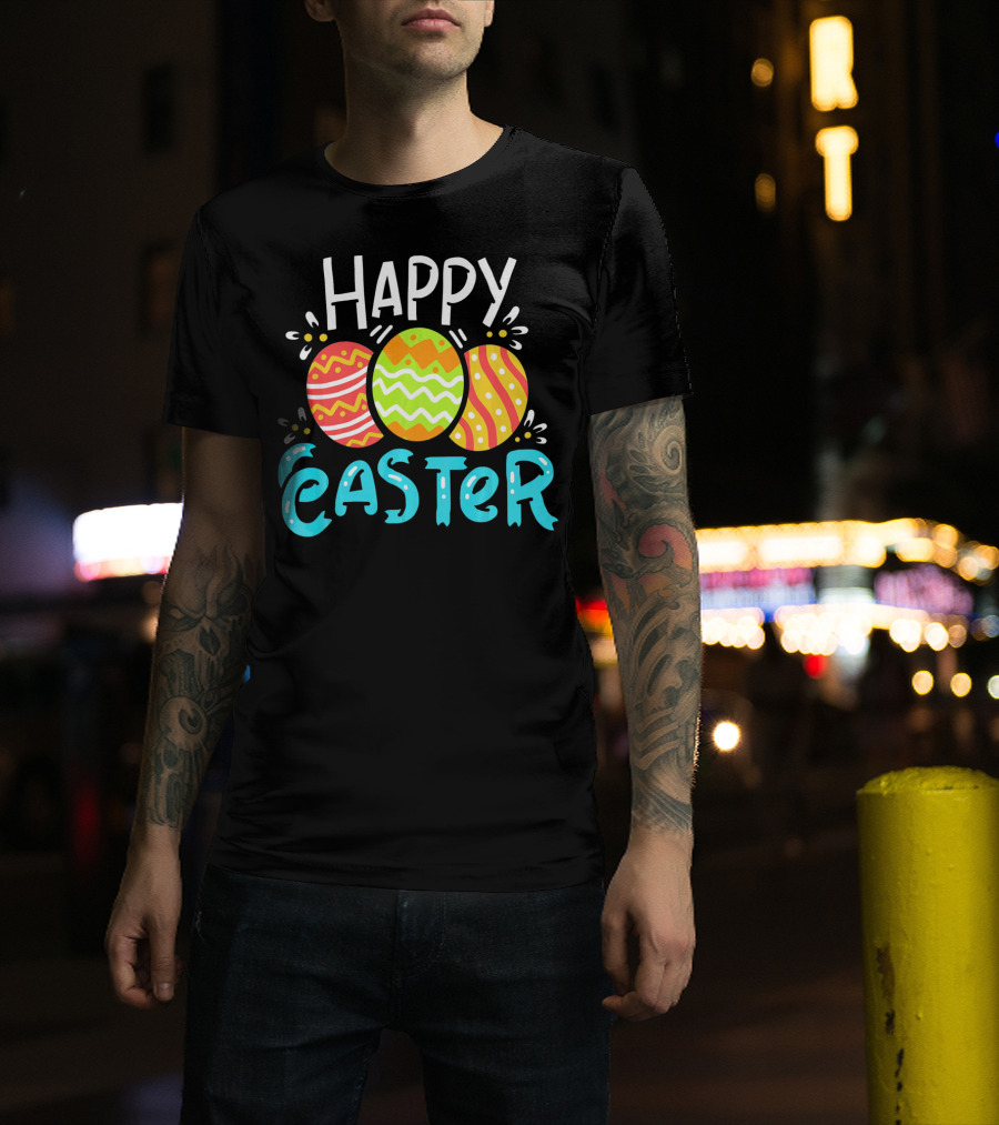 HAPPY EASTER Eggs T-Shirt