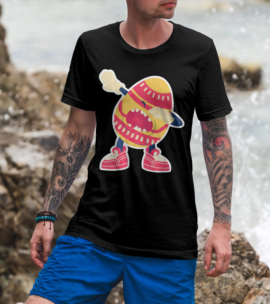 Dabbing Easter Egg In Sneakers T-Shirt