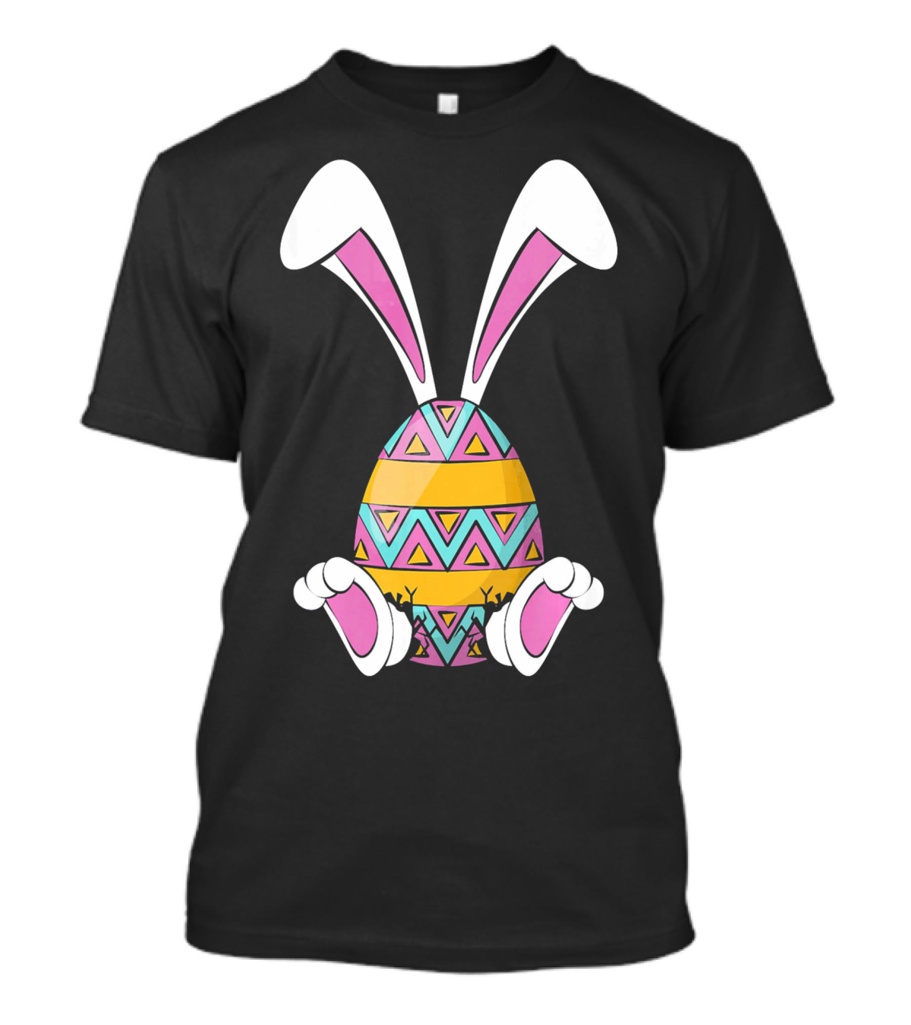 Funny Bunny Easter Egg Cute Happy Rabb T-Shirt