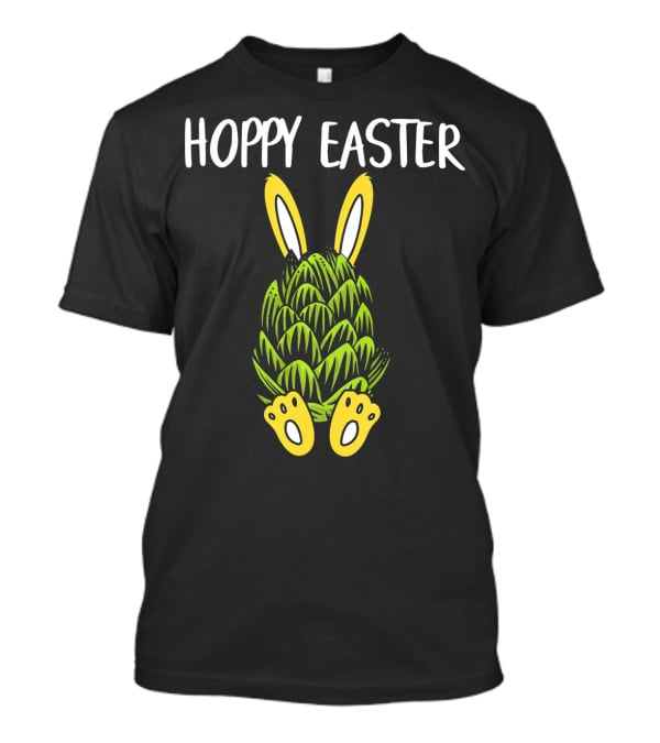 Hoppy Easter Bunny Rabbit Beer Hops T-Shirt