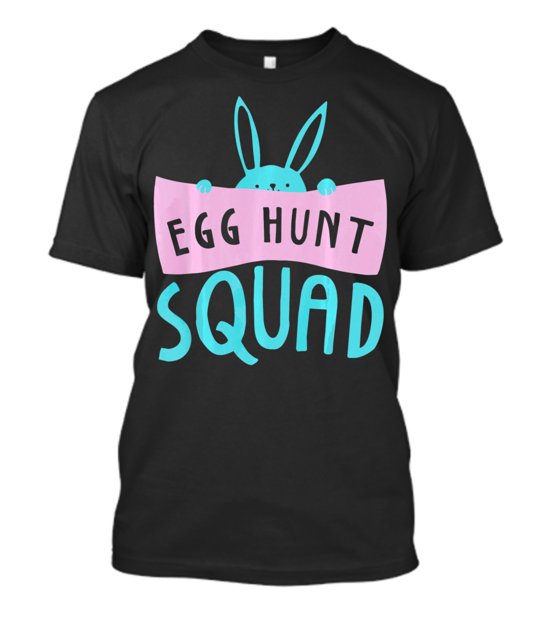 Egg Hunt Squad Easter Bunny Banner T-Shirt
