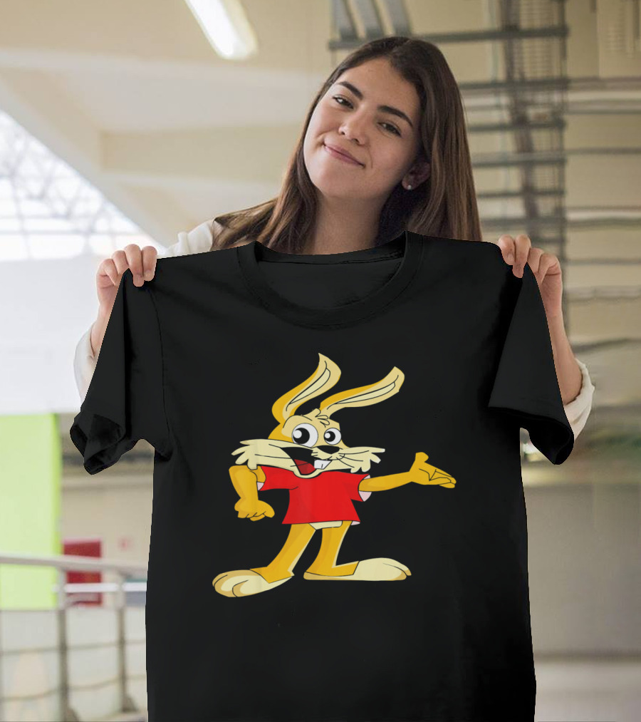 Rabbit Bunny Easter Cartoon Character T-Shirt
