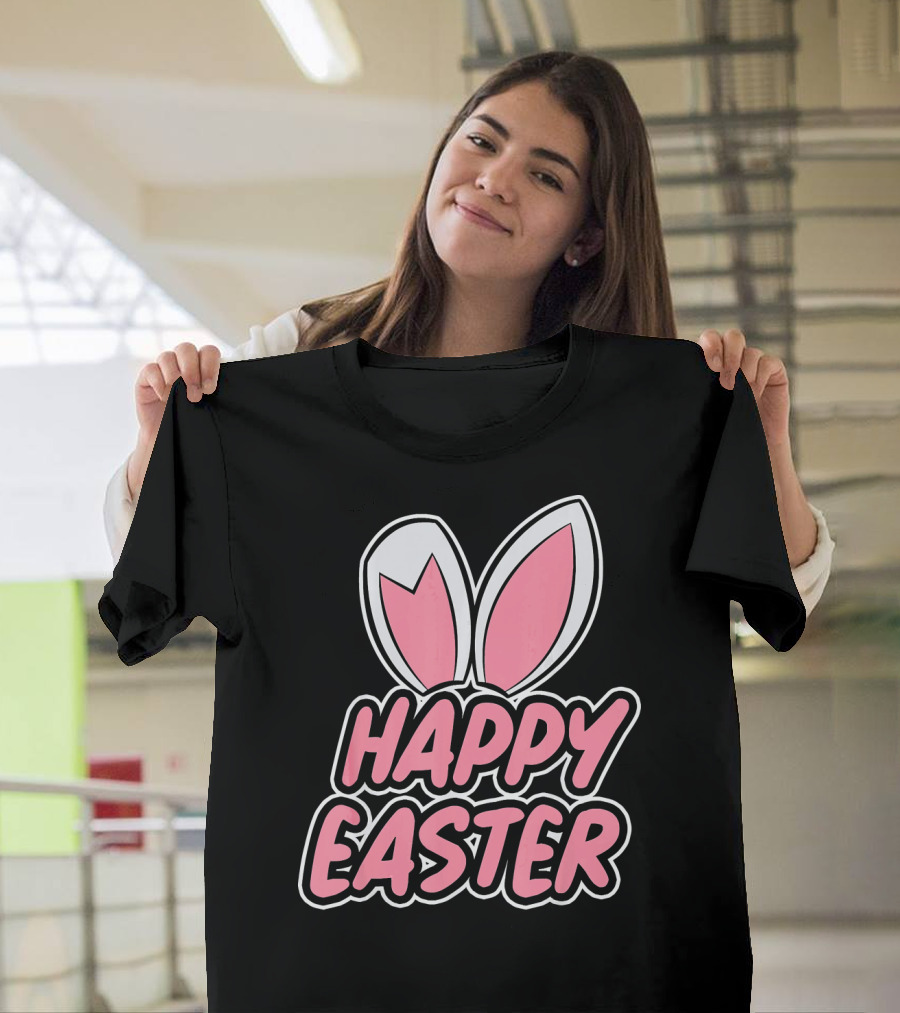 Happy Easter Bunny Ears T-Shirt