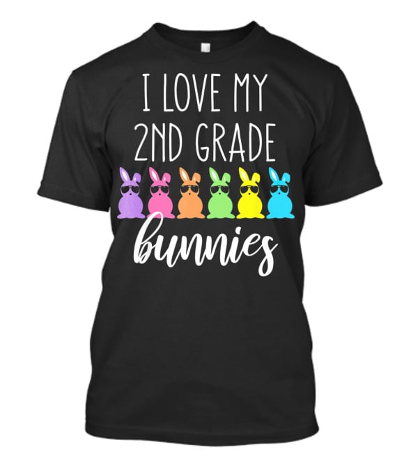 I Love My 2nd Grade Bunnies T-Shirt