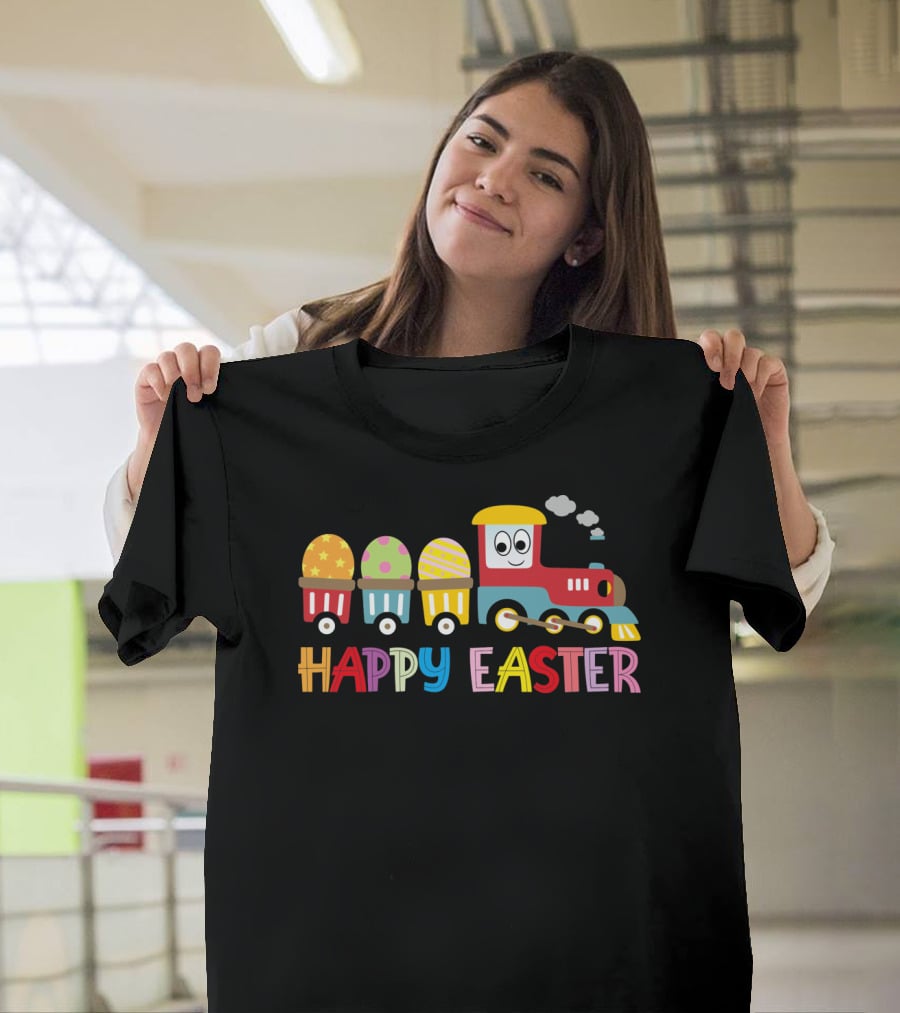 Happy Easter Egg Train Journey T-Shirt