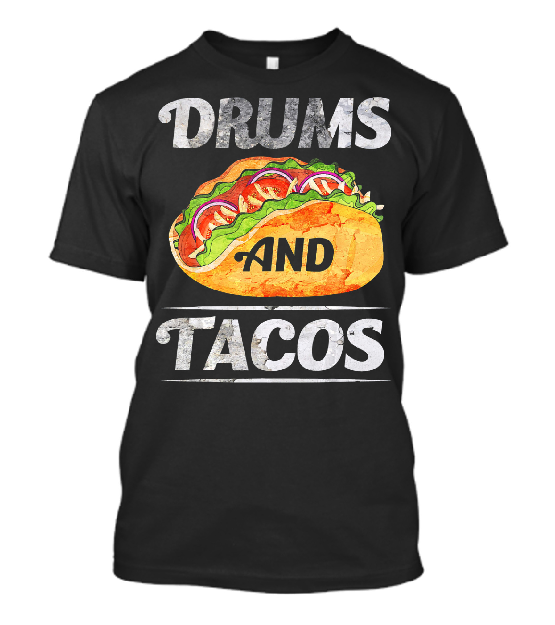 Drums And Tacos Cinco De Mayo Music T-Shirt