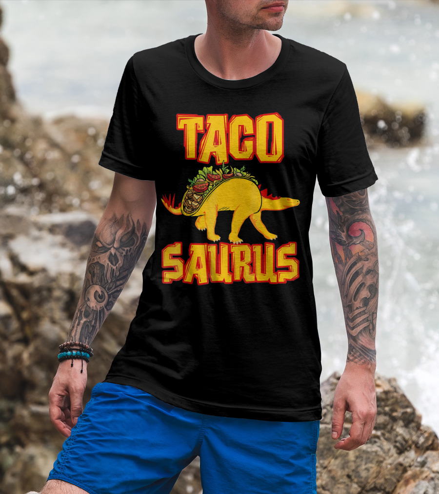 Cinco De Mayo Tacosaurus Dinosaur Taco Saurus T-Shirt