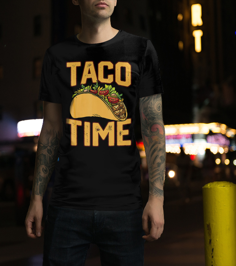 Cinco De Mayo TACO TIME Funny Me Fiesta T-Shirt