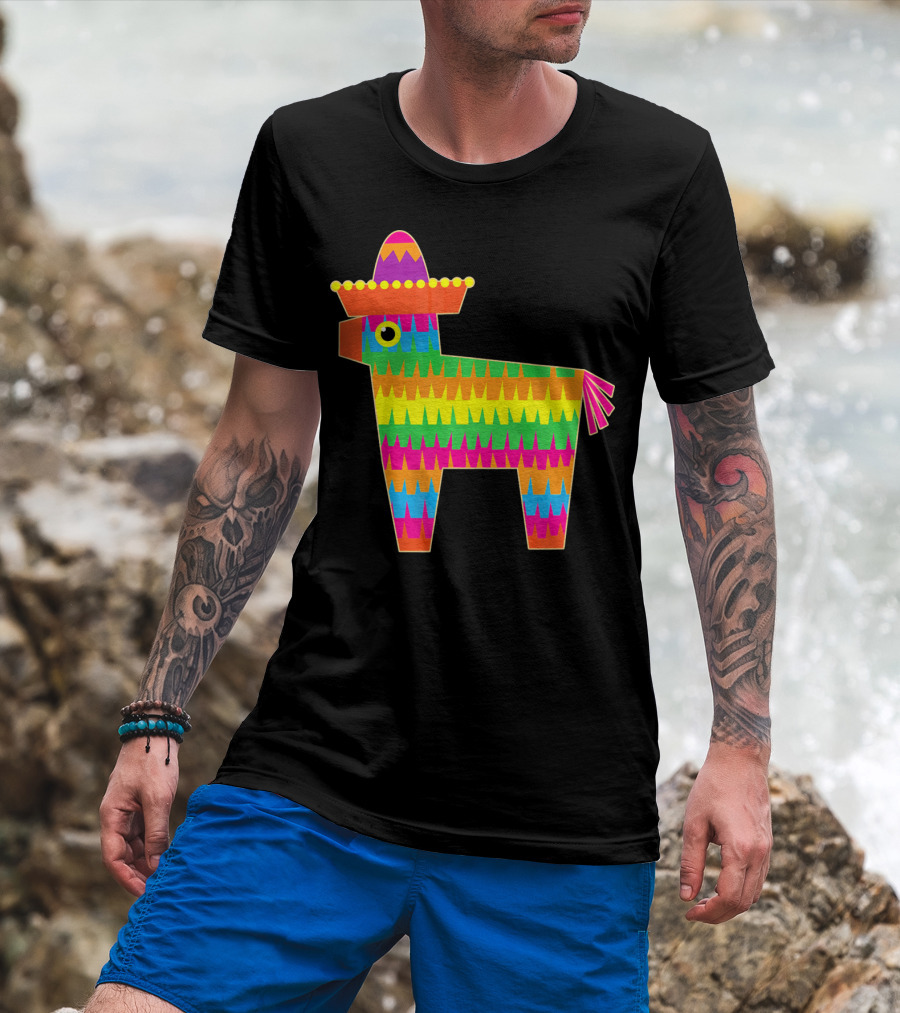 Cinco De Mayo Party Fiesta Pinata T-Shirt
