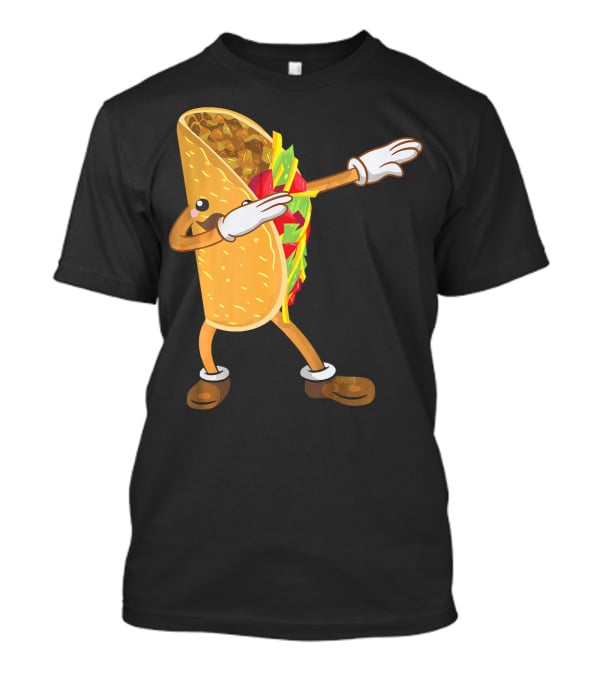 Dabbing Taco Dance Funny Cinco De Mayo T-Shirt