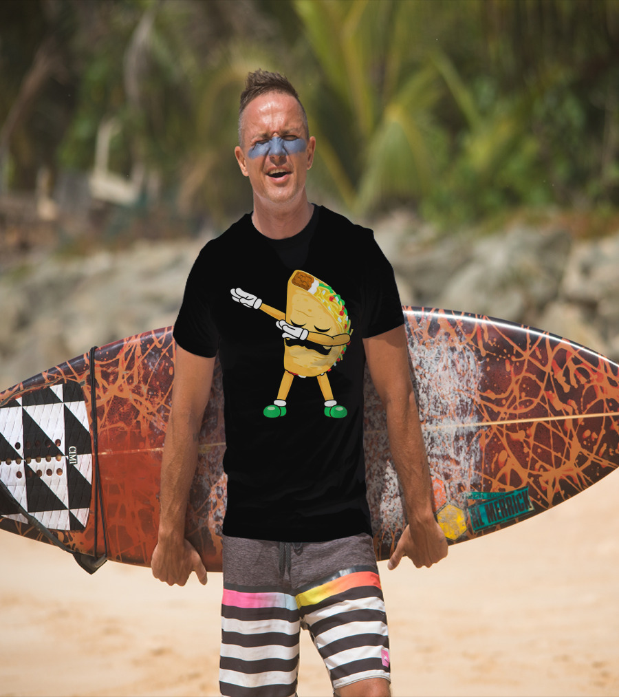 Dabbing Taco Mexican Cinco De Mayo Dab T-Shirt