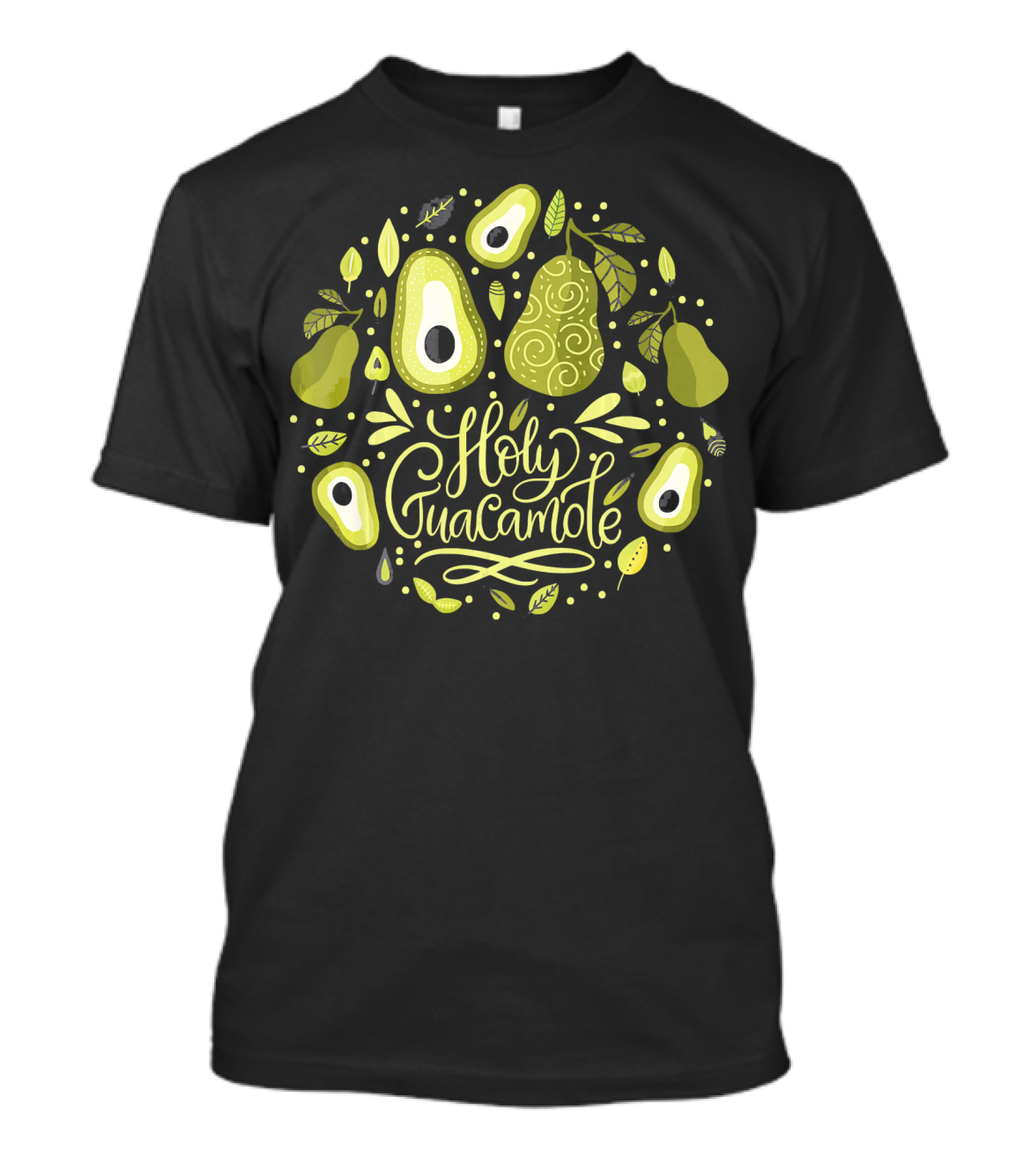 Holy Guacamole Avocado Lover Vegan Delight T-Shirt