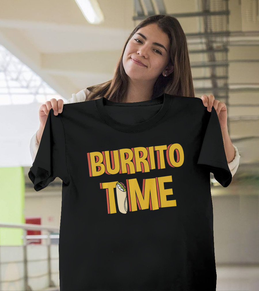 Cinco De Mayo Burrito Time T-Shirt