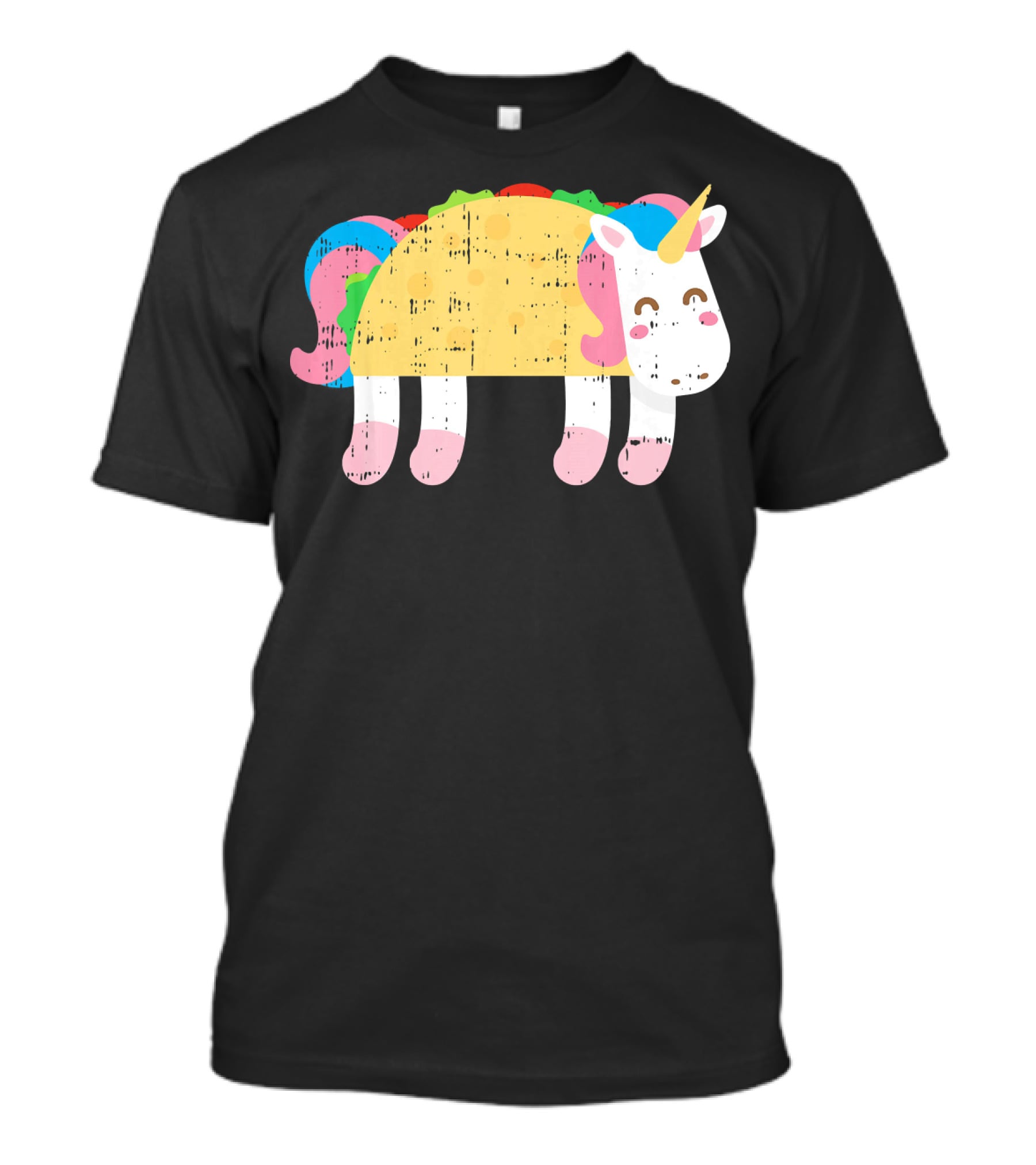 Cute Unicorn Taco Cinco De Mayo Festive Foodie T-Shirt
