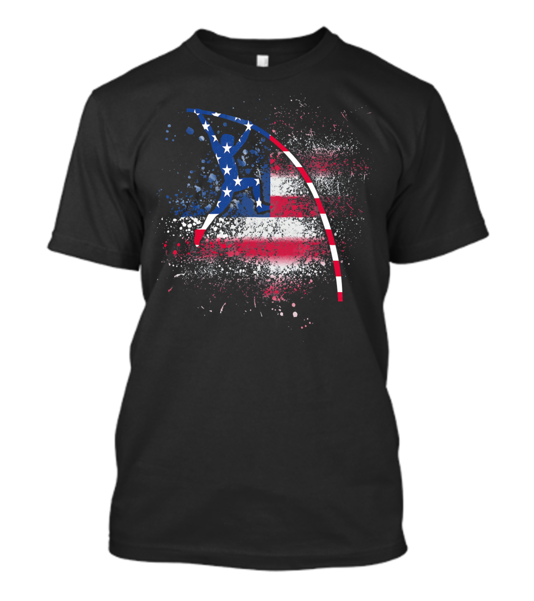 Independence Day Pole Vaulting T-Shirt