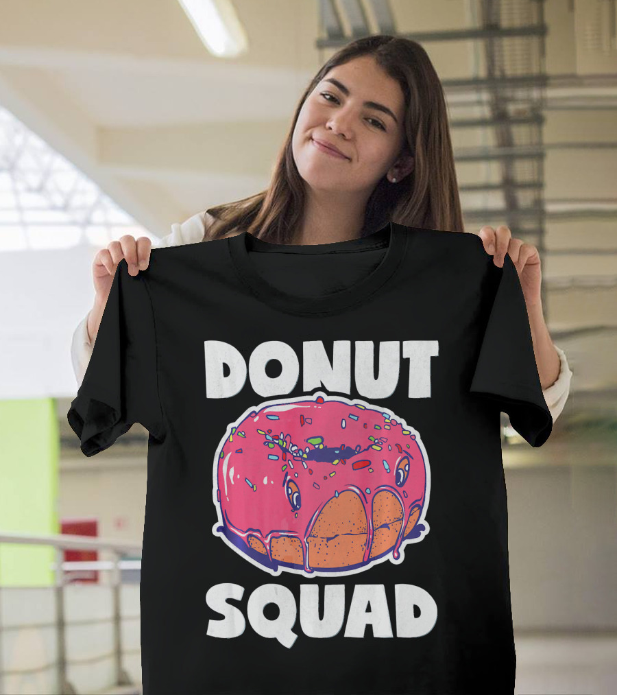 Donut Squad Vintage Baked Fried Cake Don Sprinkles T-Shirt