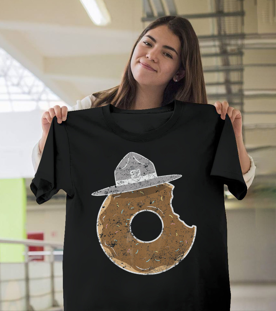 Police Donut State Police State Hat T-Shirt