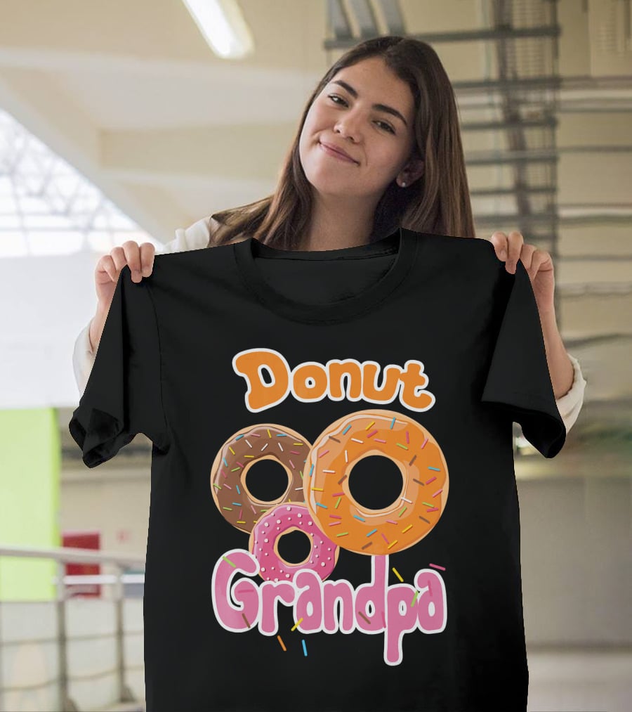 Donut Grandpa Trio Sprinkles T-Shirt