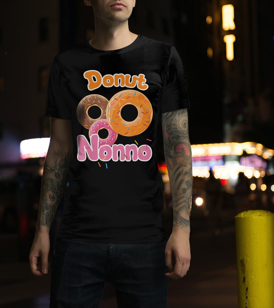 Donut Nonno Sprinkled Doughnut Trio T-Shirt