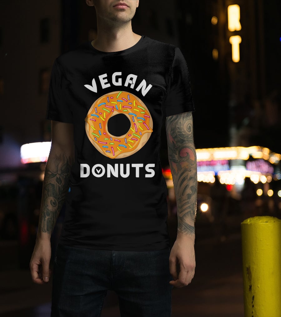 VEGAN DONUTS DESSERT T-Shirt