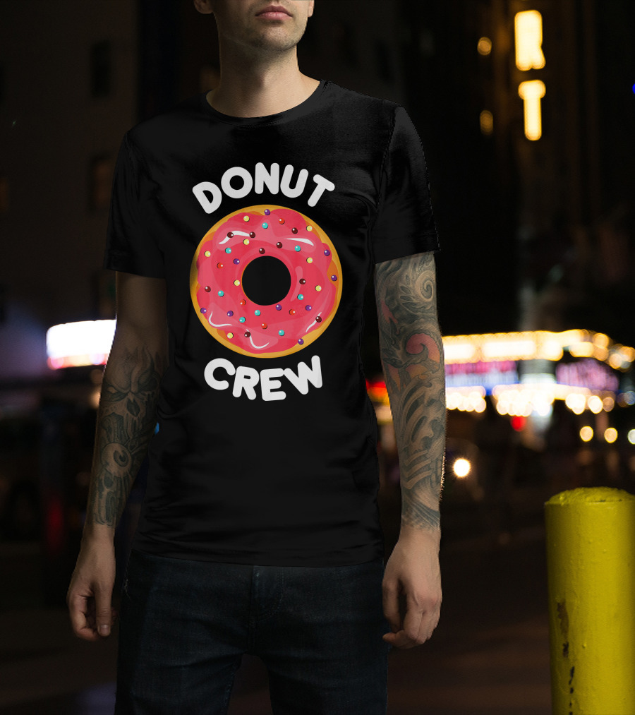 Donut Crew Sprinkles Party T-Shirt